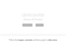 Tablet Screenshot of lewisdavies.co.uk